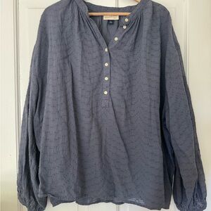 Universal Thread Charcoal Textured Top